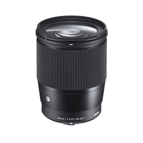 SIGMA 16mm F1.4 DC DN & SONY α6400 Amazon.com : Sigma 16mm f/1.4 DC DN Contemporary Lens for