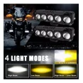 thumbnail image 2 of Faros De Auxiliar Estrobo 5cuentas Led Para Auto Y Moto 2pcs, 2 of 8