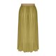 thumbnail image 4 of Faldas de Cintura Elástica para las Mujeres de Moda Color Sólido Flamed Tobillo Faldas Casuales para las Mujeres Verano Poliéster, 4 of 7