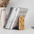 thumbnail image 4 of Pofeuu Love Carrot Print Large Bookend Hold Heavy Books- Wood Bookends for Heavy Books Heavy Duty Book Ends Wood Bookends for Office Desk Non-Skid, 4 of 7