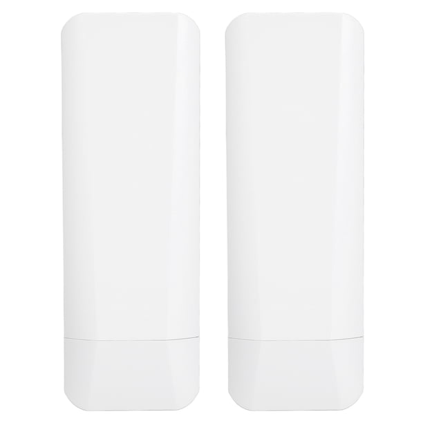Punto De Puente Inalámbrico Punto A Punto Para , 5.8g 3 Km De Largo Alcance WI Fi Puentes Con Antena De Alta Ganancia De 14dbi, 2 Puertos De Ethernet RJ45 LAN, IP65