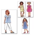 thumbnail image 2 of Butterick Patterns B4176 Top Vestido Pantalones Cortos Y Pantalones Para Niños/Niñas Talla 6-7-8, 2 of 4