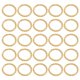 thumbnail image 1 of 100Pcs Traditional Round Jump Rings for Jewelry Making with Golden Embossing Design Ideal for Craft Enthusiasts, 1 of 4