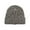 Dark Gray, variant on Winter Trapper Hat with Ear Flaps, 100% Sheep Wool Knit Beanie for Men and Women, Thermal Ribbed Warm Hat for Cold Weather Outdoor Activities
