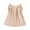 Beige, variant on LLYWEY Girls Tunic Dresses, Toddler Baby Girl Ruffle Sleeveless Summer Dresses, Kids Solid Pleated Round Neck Loose Casual Sundress, , Beige, 5T