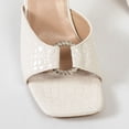 thumbnail image 6 of UTTOASFAY Women's High Heel Slippers,Open Toe Strap Sandals,Solid Color Slip-On Dress Shoes,Plus Size Summer Casual Party Footwear, 6 of 8