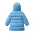 thumbnail image 3 of FEOYA Children's Winter Coat Girls Warm Coat Kids Hooded Jacket Heavy Coat Boys Long Jacket Thick Casual Outerwear for 11-12 Years, 3 of 7