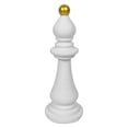 thumbnail image 2 of 2 Pcs Pièces d'Échecs en Résine Figurines d'Échecs Internationales Décoration Rétro Maison Simple Évêque, 2 of 7