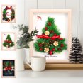 thumbnail image 1 of onlyliua para Interior/Exterior Manual de Decoraciones Decorativas Navideñas para Hacer Uno Mismo Marco de Fotos con Flores Secas para Padres E Hijos Arreglo Floral Flor Eterna, 1 of 6