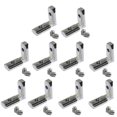 thumbnail image 1 of 20Pcs T Slot L-Shape Interior Inside Corner Connector Joint Bracket for Aluminum Extrusion Profile Series Slot 6mm, 1 of 5