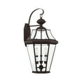 thumbnail image 4 of Livex Lighting Georgetown Outdoor Wall Lantern in Bronze, 4 of 9