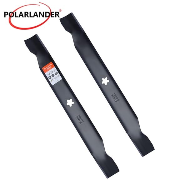 2 pieces 138971 Mower Blades for Craftsman LT1000 LT2000 42 inch Riding Mower, Poulan Pro Husqvarna 42'' Deck Lawn Tractor
