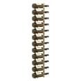 thumbnail image 4 of vidaXL Modern Wall Hanging Storage Organizer 24-Bottle Wine Rack with Mounting Materials, 4 of 4