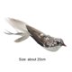 thumbnail image 2 of Juguete de plumas para mascotas JShteea palo de gato cabeza de repuesto colgante de barra de gatito Libre de BPA, 2 of 8