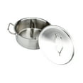 thumbnail image 3 of Olla Shabu con divisor, sartén dividida para estofado, fácil de limpiar, para sopa, dos sabores 26 cm, 3 of 9