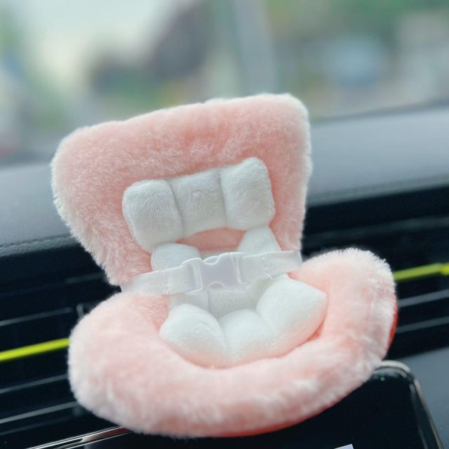 Adorno Ezcora para asiento de coche, accesorios para muñecas de 10 a 17 cm