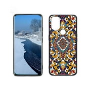 Vibrant-mosaic-tile-designs-1 phone case for OnePlus Nord N10 for Women Men Gifts,Flexible Painting silicone Shockproof - Phone Cover for OnePlus Nord N10
