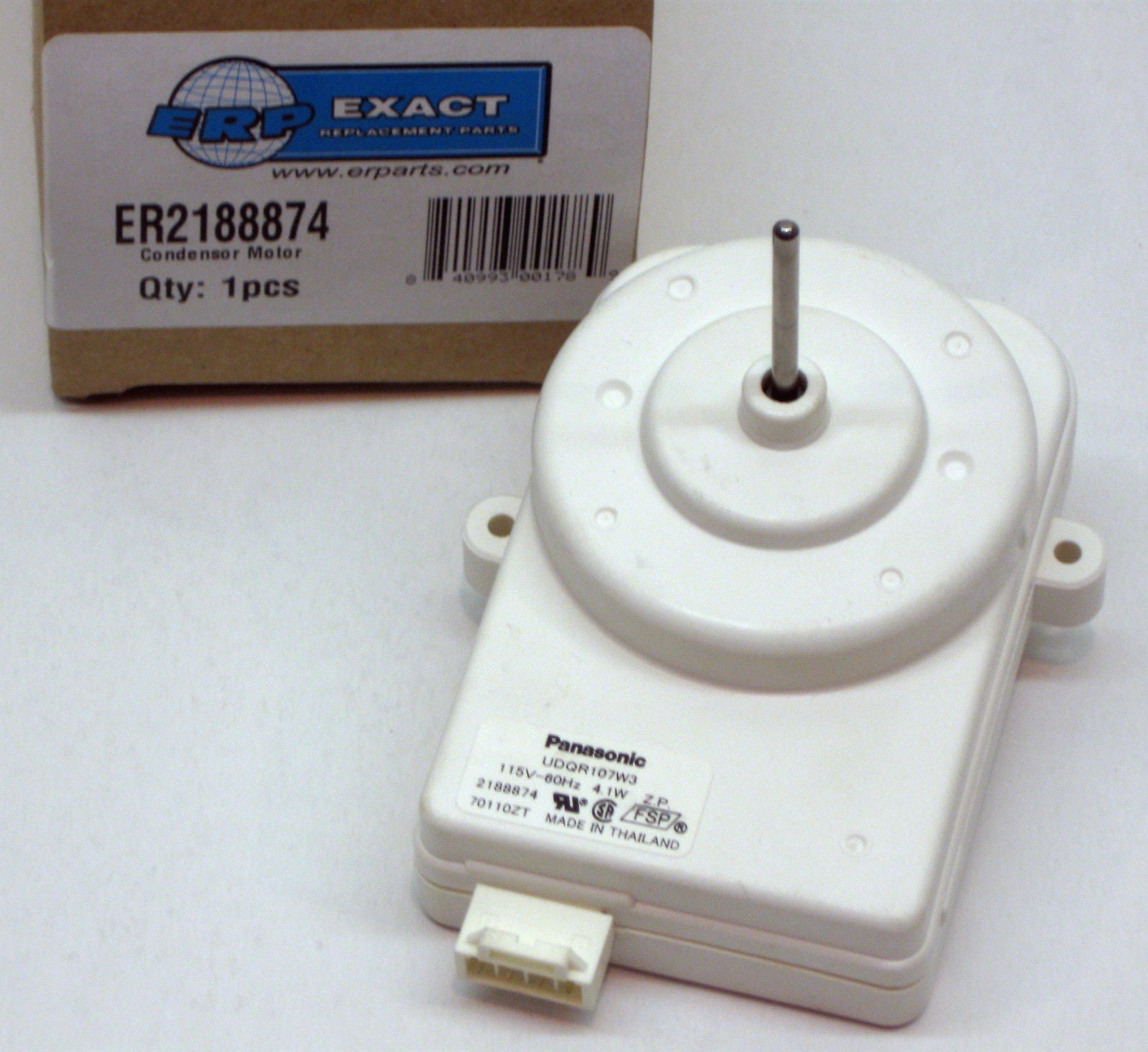 WP2188874 FOR Whirlpool Refrigerator Condenser Motor AP6006075