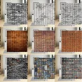thumbnail image 2 of St Brick Wall Bathroom Shower Curtain Fabric Waterproof Garden Background Screens r Scree Bath Curtains, 2 of 7
