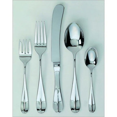 

Ginkgo 079914-62005-5 Classic English 5 Piece Place Setting -18-10 Stainless - Mirror Finish