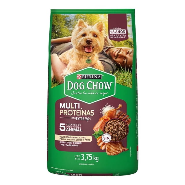Alimento para Perro Purina Dog Chow Adulto Todos los Tamaños Multi Proteínas 3.75 kg