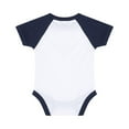thumbnail image 2 of Larkwood Baby Boys/Girls Essential Short Sleeve Baseball Bodysuit, 2 of 3
