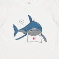 thumbnail image 4 of Inktastic Shark Dinner Boys or Girls Baby T-Shirt, 4 of 5