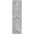 thumbnail image 3 of 2x8 Modern Gray Runner Rugs for Hallway | Indoor Entry, Entryway, Walkway or Kitchen Rug 2'3'' x 7'3'', 3 of 8