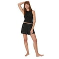 thumbnail image 5 of Hanes Originals Women's SuperSoft Comfywear Sleep Rib Racerback Crop Tank, Sizes XS to 2X, 5 of 8