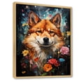 thumbnail image 2 of Designart "Pop Art Spirit Of Shiba Inu" Animals Dog Floater Framed Wall Art Prints, 2 of 5