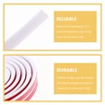 thumbnail image 3 of Shisuyan Adhesive Cable Hider Self-Adhesive PVC Cable Hiders White 1Set, 3 of 9