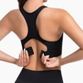 thumbnail image 7 of WAYUTE Womens Sports Bras with Integrated Fixed Pad for High Stretchy Running Absorbing and Shaping Back Design Wireless Bra, 7 of 7