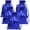 Blue, variant on 20 PCS 5" x 7" Satin Drawstring Gift Bags - Wedding Favor Bags - Jewelry Pouches - Fabric Candy Bags for Valentine's Day, Birthday