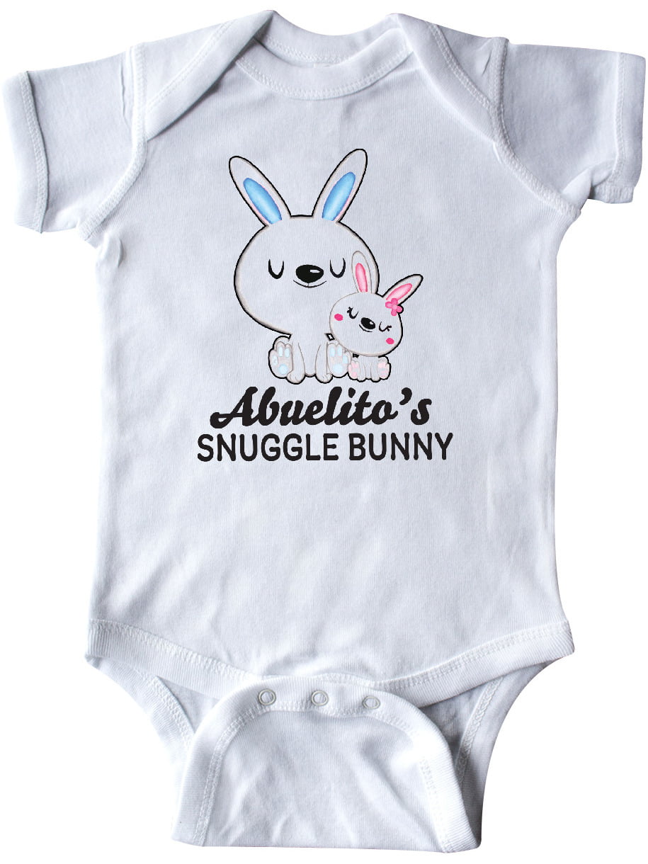 inktastic Abuelitos Snuggle Bunny Easter Toddler Long Sleeve T-Shirt 
