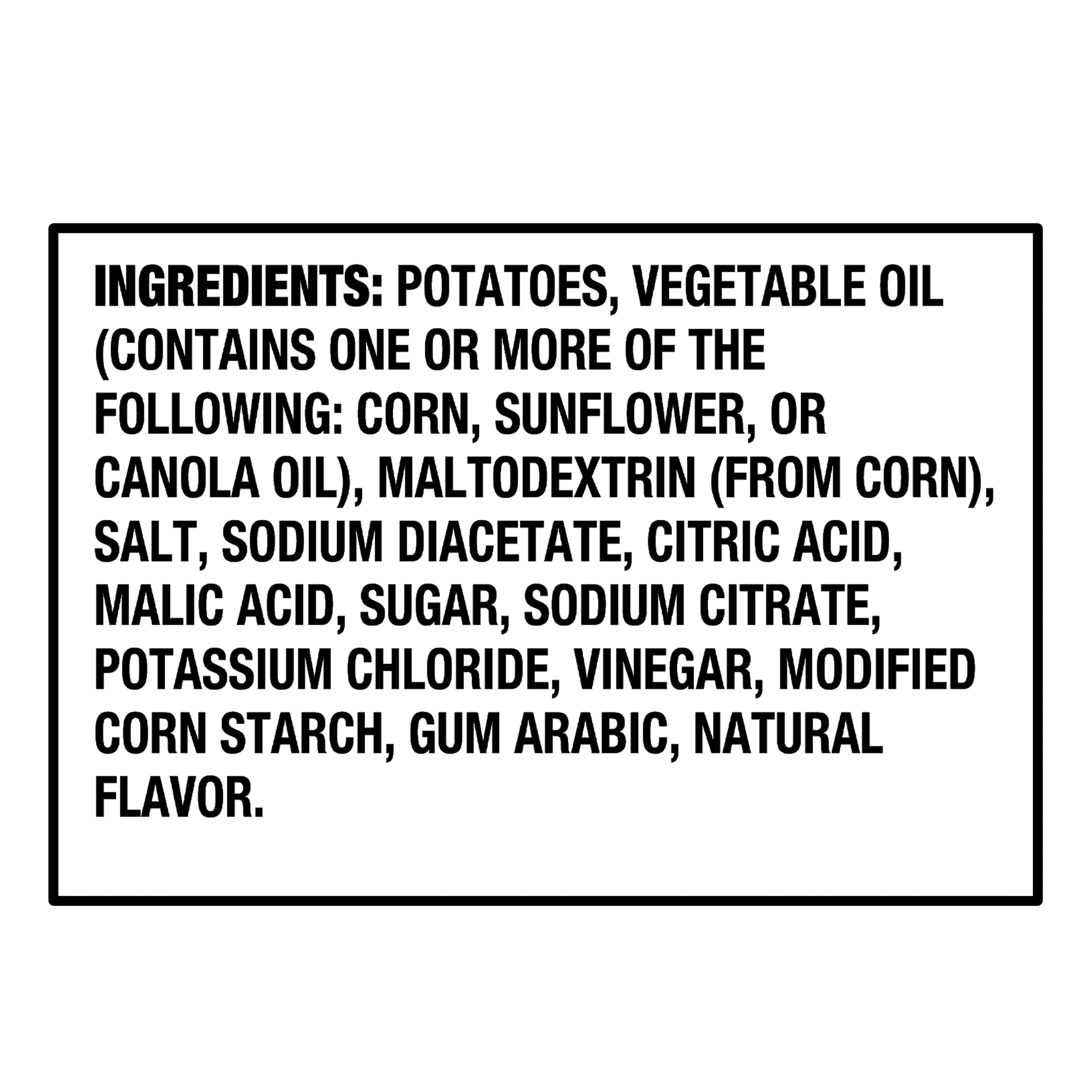 Great Value Kettle Cooked Salt and Vinegar Potato Chips, 8 oz