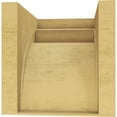 thumbnail image 4 of 7"W x 7"D x 7"H Wide Viola Rough Cedar Woodgrain TimberThane Corbel, Primed Tan, 4 of 6