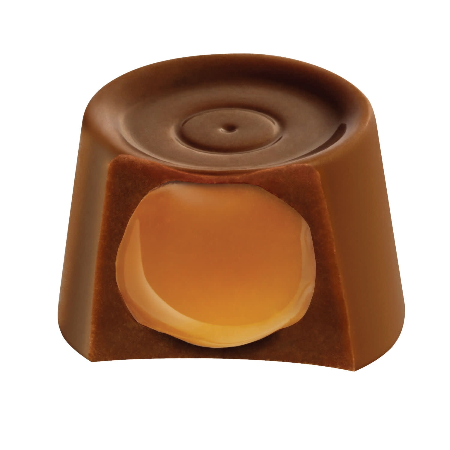 (6 pack) Rolo Rich Chocolate Caramels Christmas Candy, Plastic Cane 2.2 oz