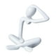 thumbnail image 2 of Estatua abstracta de pensador, escultura moderna, artesanía, figura decorativa de escritorio. Blanco, 2 of 9