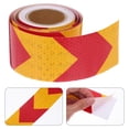 thumbnail image 2 of 1 Roll Reflective Tape 5m Arrow Shape Caution High Visibility Adhesive Tape For Cars Trailers Trucks And Boats Outdoor Safety Warning, 2 of 8