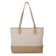 thumbnail image 1 of Granjero Gordo Bolso de mano tejido y bolsas de cosméticos, bolso de mano tejido elegante de playa de verano, bolso de hombro de 12 x 4,52 x 10,43 pulgadas (caqui), 1 of 5