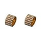 thumbnail image 2 of Anillo de Amistad Minnieouse de Diamantes Brillantes Compromiso Único Anillo de Promesa de Boda Dorado 5 Filas, 2 of 6
