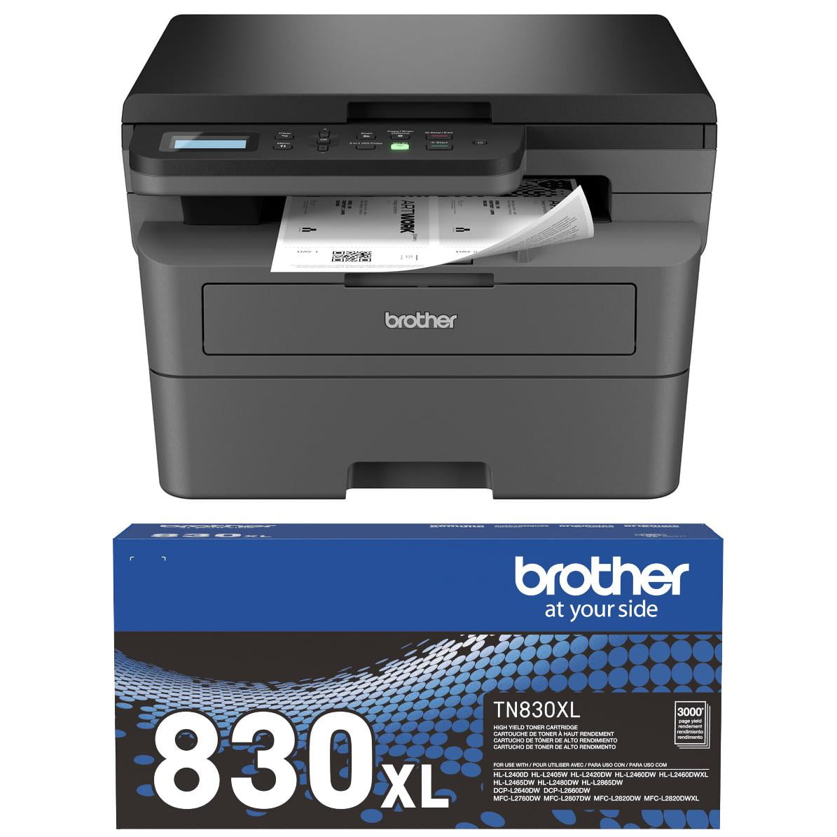 brother プリンター Brother 2420 + 830 XL - Walmart.com