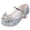 Z02-Silver, variant on Quealent Girls Dress Shoes Adorable Sparkle Mary Jane Flats for Wedding Party Pink for Size 12