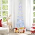 thumbnail image 4 of Gymax Pre-lit Spiral Christmas Tree Light Up Artificial Tree w/ 341 LED Lights Holiday Decoration, 4 of 10
