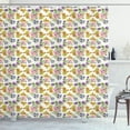 thumbnail image 1 of Ambesonne Floral Shower Curtain, Watercolor Romantic Art, 69"Wx84"L, Multicolor, 1 of 3
