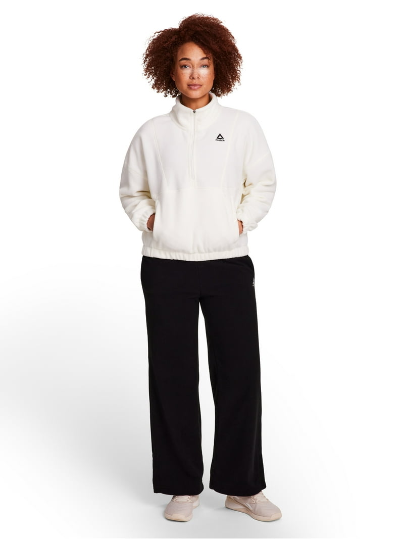 トップス naokitomizuka Reebok half zip sweatshirt naokitomizuka Reebok half zip deformed sweatshirts・black - tity