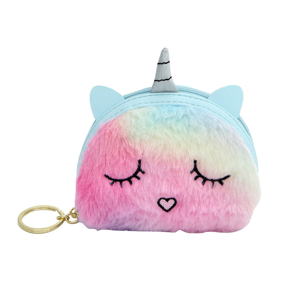Claire's Coin Purse Lipgloss Keychain Backpack Clip Rainbow Kitty Unicorn  Lot | eBay