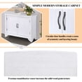 thumbnail image 6 of 40" Console Table With Storage,Modern Wood Accent Storage CabinetWith Adjustable Storage Shelf,Retro Entryway Table For Entryway Hallway Living Room Foyer, 6 of 8