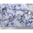thumbnail image 3 of Soimoi Cotton Cambric Fabric Leaves Watercolor Print Sewing Fabric Yard 56 Inch Wide, 3 of 3