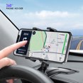 thumbnail image 2 of ZheElen Car Phone Holder Mount Auto Rotation Dashboard Bracket Universal Cellphone Stand with Clip, 2 of 8